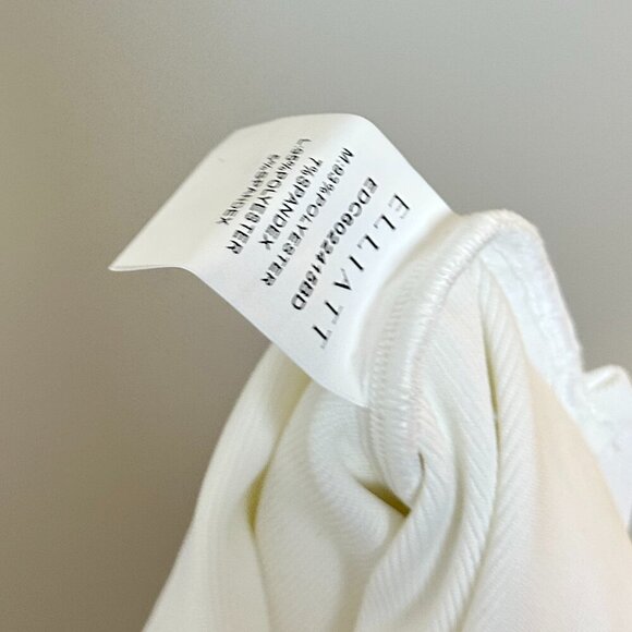 ELLIATT Vienna Ruched One-shoulder Gown in White Size X-Small - Picture 7 of 7